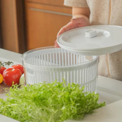 Secador De Saladas 5,5L Clear Fresh Branco OU - comprar online