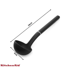 Concha Nylon Sopa Caldo Cozinha Pratica Preto Onix KitchenAid na internet