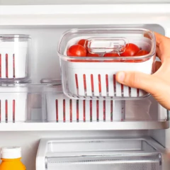 Organizador C/ Cesto 0,65L Clear Fresh OU - comprar online