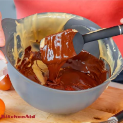 Espátula Clássica Silicone Confeitaria Preto Onix KitchenAid - comprar online