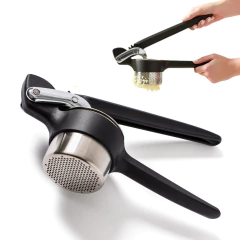 Espremedor Amassador Batata Inox Profissional Preto Chefn