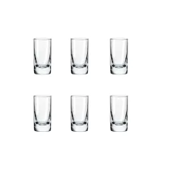 Conjunto De 06 Copos De Cristal Para Cachaça 70ml Oxford