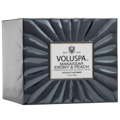 Vela Pote P 60H Makassar Ebony e Peach Voluspa - Manufakt