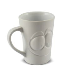 Caneca De Cerâmica 300ml Zé Rostress Ceraflame Gourmet Branco