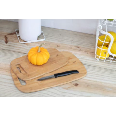 Tabua De Corte Bambu Rounded 32cm Yoi na internet