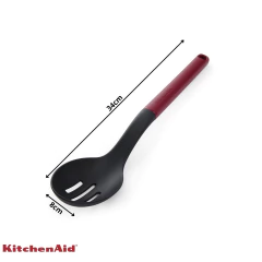 Colher Perfurada Servir Nylon Multiuso Vermelha KitchenAid na internet