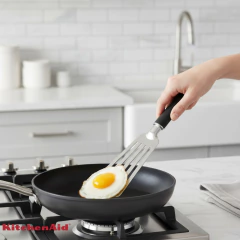 Espátula Flexível Perfurada 32cm em Inox Preto Onix KitchenAid - loja online