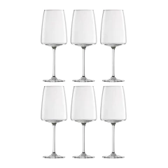 Jogo C/ 06 Taças De Cristal Fruity E Delicate 535ml Sensa Schott Zwiesel