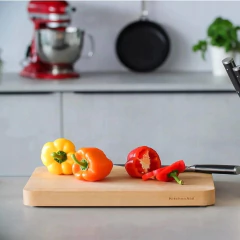 Imagem do Tábua De Corte Em Madeira De Bétula 42x30cm Luxo KitchenAid