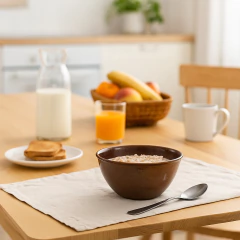 Bowl Cumbuca 19,5x10,0?cm 1500ml Rosa Orgânico Ceraflame Gourmet - comprar online