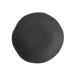Conjunto C/ 06 Pratos Fundos Orgânico Preto Matte Ø 21,2cm Porto Brasil