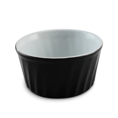 Ramequin De Cerâmica Ceraflame Gourmet Twist 10,5cm 200ml Preto
