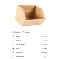 Kit De 3 Caixas Empilháveis 3,2L - 6,4L - 13L Keep OU - comprar online