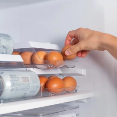 Organizador De Ovos 14 unidades Roll Clear Fresh 15x33x7,5cm OU - comprar online