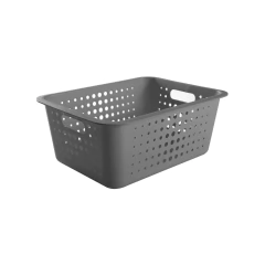 Cesta Organizadora G 14,5 Litros Chumbo OU