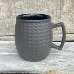 Caneca De Cerâmica 350ml Moscow Mule Ceraflame Gourmet Grafite na internet