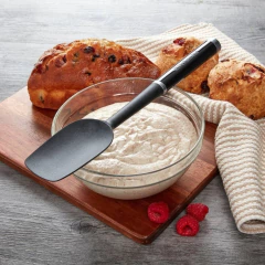 Espátula Clássica De Silicone Cozinha Preto Luxo Kitchenaid - comprar online