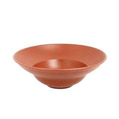 Prato Porcelana Extra Fundo Redondo 23x8cm Neofusion Terra Rak Porcelanas