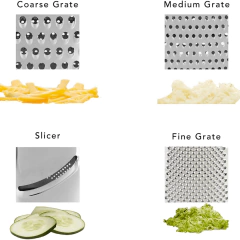 Ralador De Cozinha C/ Copo Medidor Preto Kitchenaid na internet