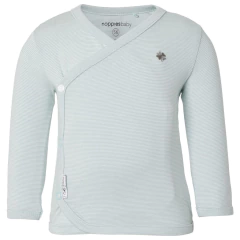 Camiseta Soly Verde Cinza 74 cm Noppies