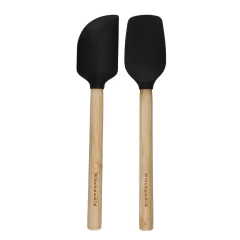 Kit 2 Mini Espátulas Em Bambu Ecológico KitchenAid