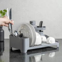 Escorredor De Louças Trium Compact Chumbo OU na internet