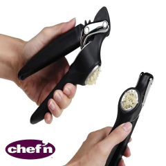 Espremedor de Alho Manual Amassador Cozinha Preto Chefn na internet