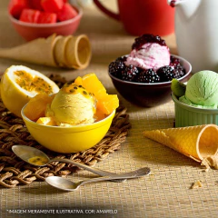 Bowl De Cerâmica Ceraflame Gourmet 13cm 250ml Amarelo - comprar online