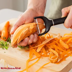 Descascador Y-Peeler Frutas Legumes Cozinha Preto Onix KitchenAid - loja online