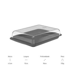 Porta Frios Com Tampa Break Chumbo OU - comprar online