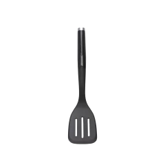 Espátula Perfurada De Nylon 35cm Cozinha Preto Kitchenaid
