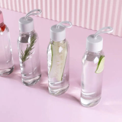 Garrafa Para Água Squeeze Liv Flat 700ml Rosa Quartz OU - Manufakt