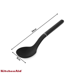 Colher de Cozinha Servir Nylon Multiuso Preto Onix KitchenAid na internet