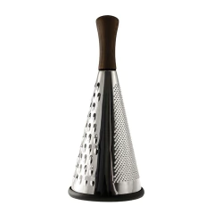um ralador cônico c/ lâmina de aço inox da marca italiana Legnoart