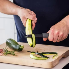 Descascador Peeler Frutas Legumes Euro Cinza KitchenAid - comprar online