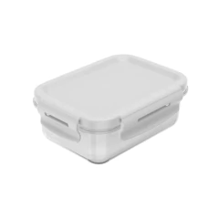 Pote Organizador De Geladeira/Marmita Click Retangular 380ml OU