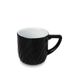 Caneca De Cerâmica Twist Classic 150ml Ceraflame Gourmet Preto