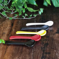 Colher De Cerâmica Para Açucareiro/Saleiro Ceraflame Gourmet Amarelo - Manufakt