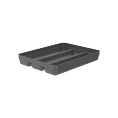 Organizador De Talheres Logic 35x 27x 5,5cm Chumbo OU - Manufakt