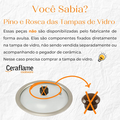 Pegador De Cerâmica P/ Tampa De Vidro Ceraflame New Premiere Matte - Manufakt