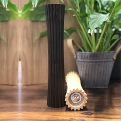 Moedor Pleats P/ Sal Grosso Ou Pimenta 27,5cm Madeira Clara Legnoart na internet