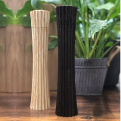 Moedor Pleats P/ Sal Grosso Ou Pimenta 27,5cm Madeira Escura Legnoart na internet