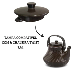 Tampa P/ Chaleira Ceraflame Twist 1400ml Preta na internet
