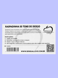 Raspadinha - 50 Tons de Desejo na internet