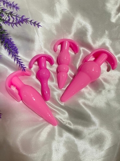 Kit Plug Anal em Silicone - Tsecrets Sex Shop