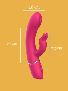 Vibrador Rabbit Pulsante George - PINK - comprar online