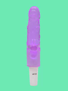 Imagem do Vibrador Cristal Jelly - ROXO