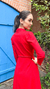 CHEMISE LINHO - VERMELHO - comprar online