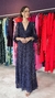 VESTIDO ESMERALDA AZUL MARINHO