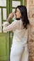 BLUSA RENDA FRANZIDA - Lisia Bello